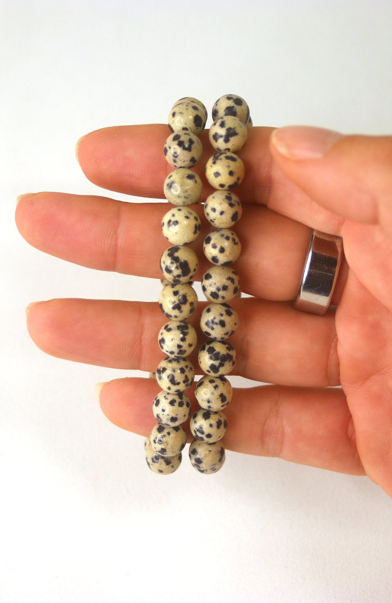 Dalmatian Jasper Bracelet 317
